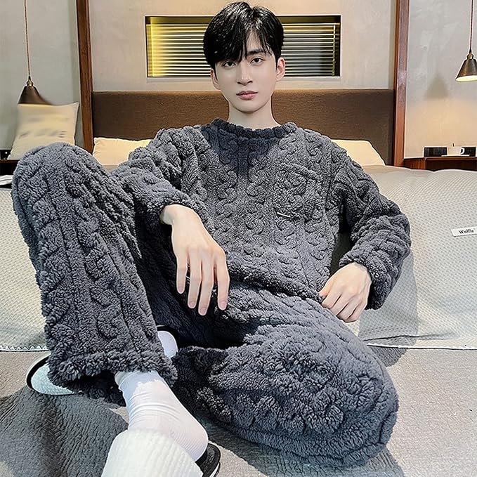Pyjamas et vêtements d'intérieur thermiques d'hiver pour hommes