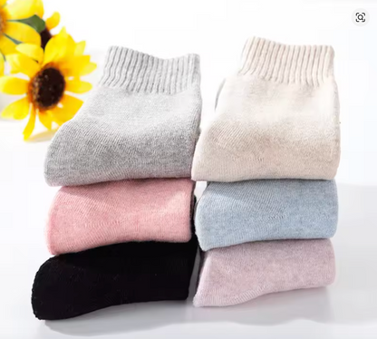 Chaussettes polaires femme – Lot de 5 (ultra douces & chaudes)