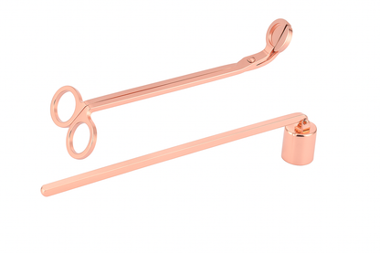 Kit entretien bougie – coupe-mèche & éteignoir (2 ou 3 pièces)