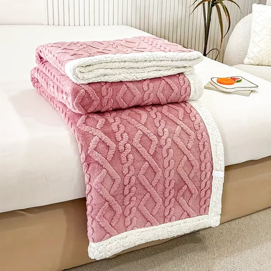 belle couverture douce et agréable pour vos nuits d'hiver