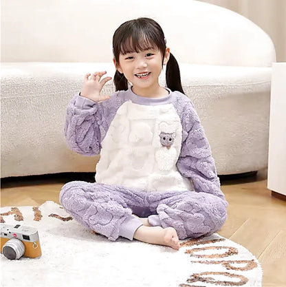 Combinaison pyjama polaire enfant ludique et chaude