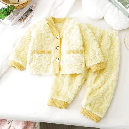 Ensemble pyjama d'hiver pour bébé et tout-petit