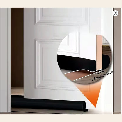 Boudin stop-froid de porte – housse lavable (75/85/95 cm)