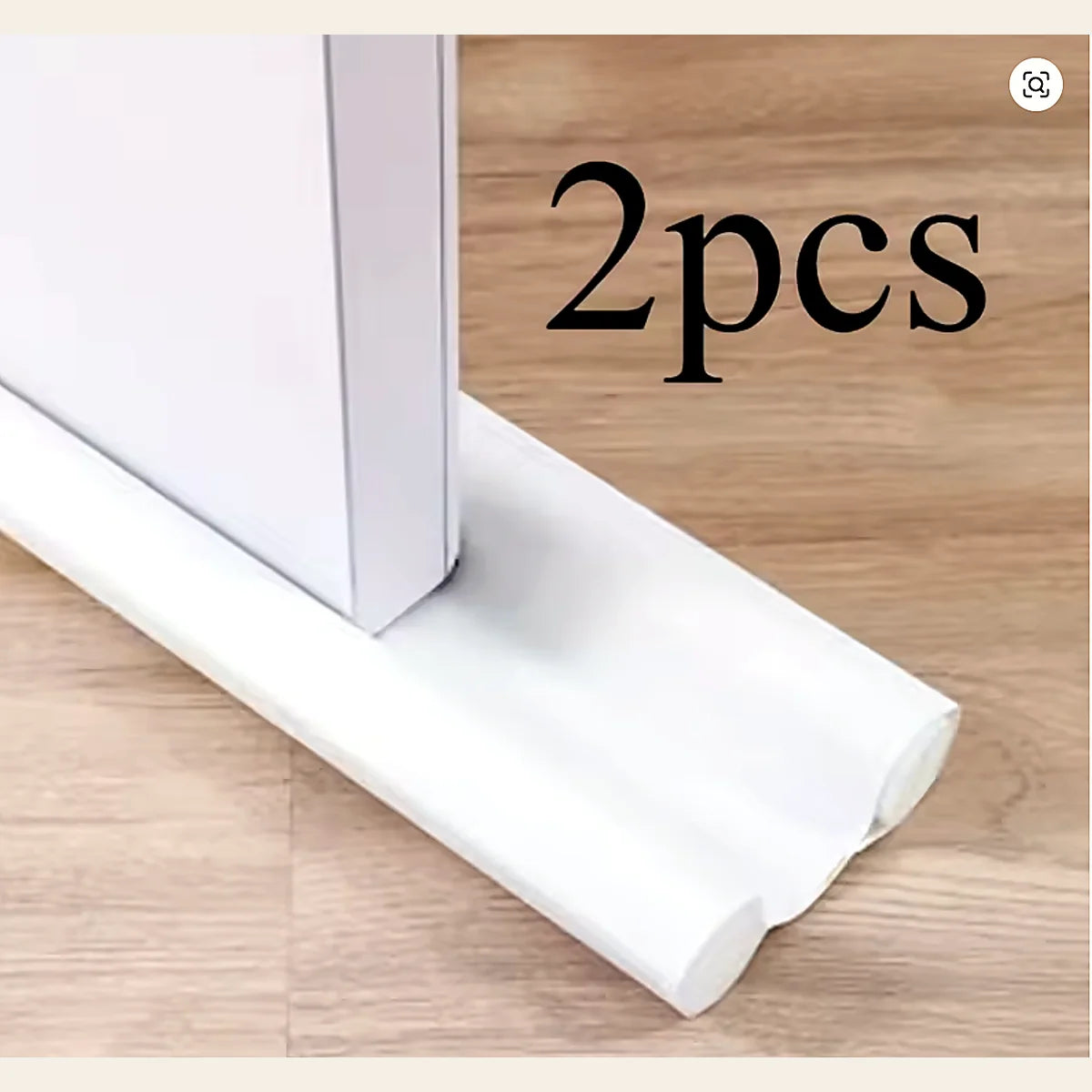 Boudin stop-froid de porte – housse lavable (75/85/95 cm)