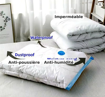 Sacs de compression couettes & plaids – kit 4 ou 6