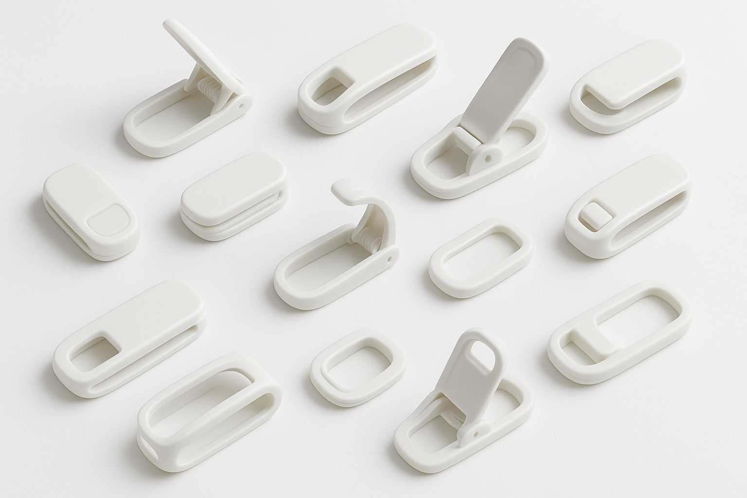 Clips housse de couette – anti-glisse, sans aiguille 12 pièces)