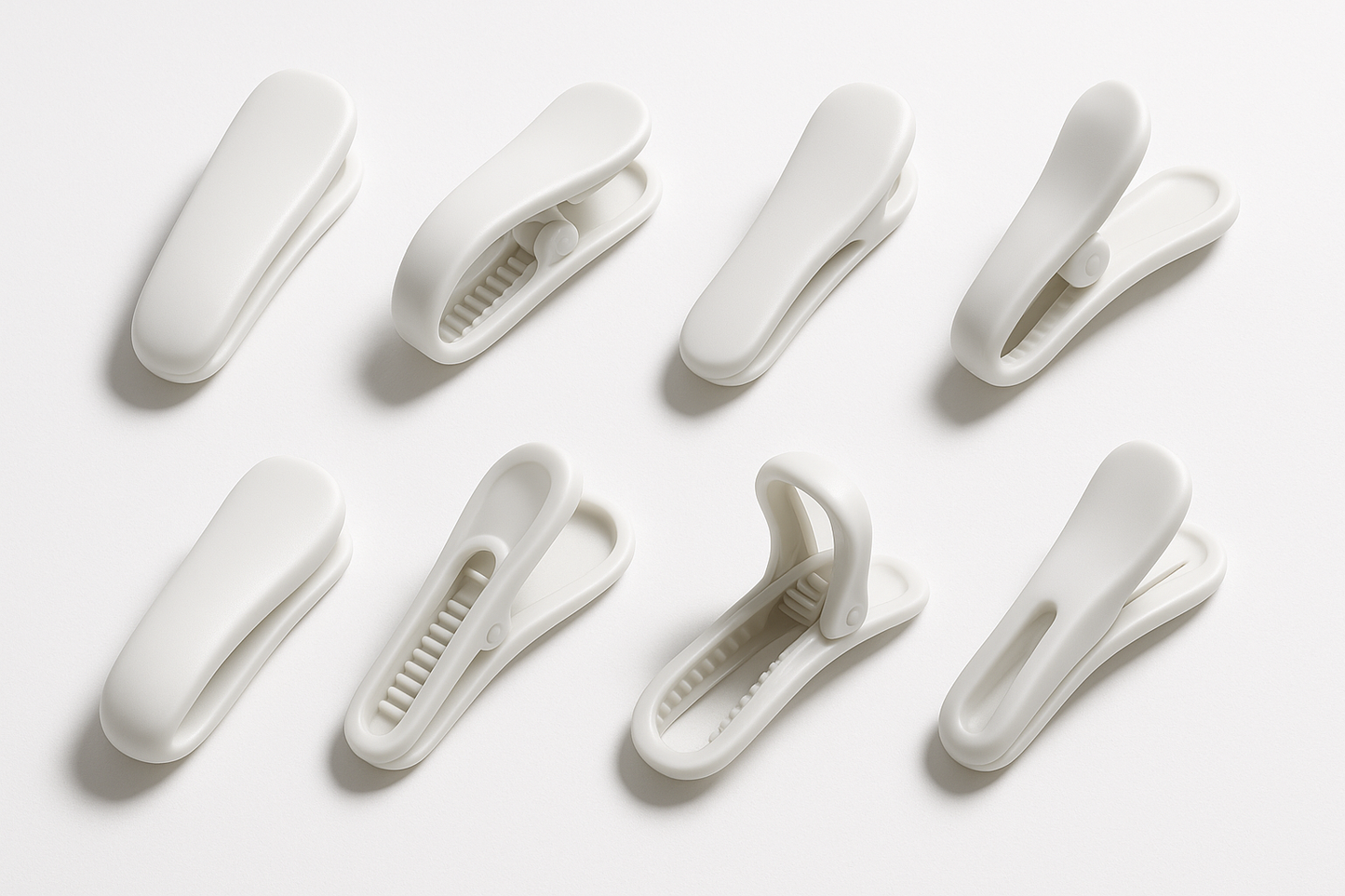 Clips housse de couette – anti-glisse, sans aiguille 8 pièces)