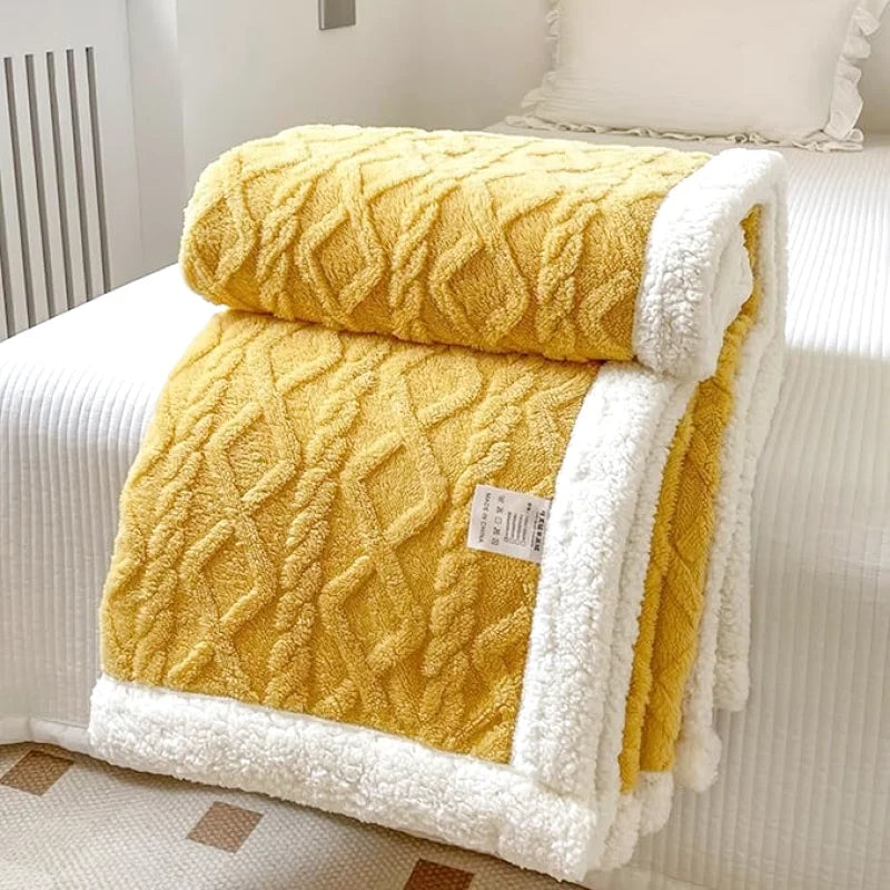 Plaid Polaire Double Couche - Ultra Doux &amp; Chaud | Cocon Polaire