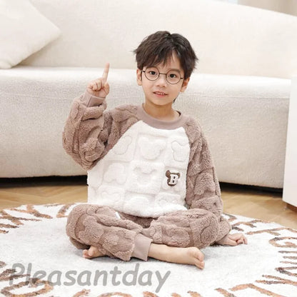 Ensemble pyjama en flanelle pour enfants