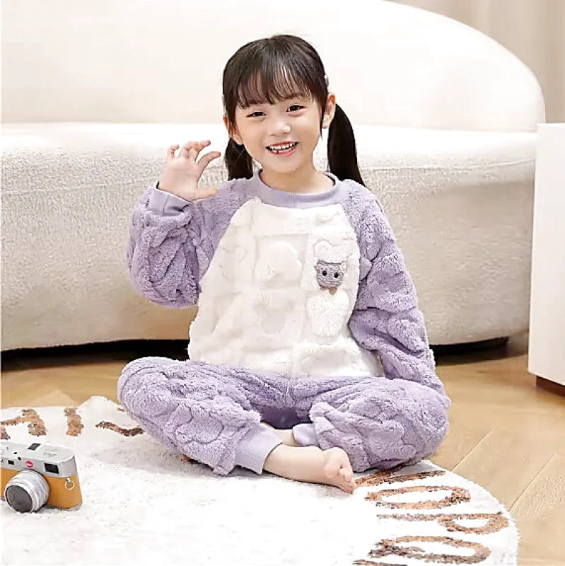 Ensemble pyjama en flanelle pour enfants